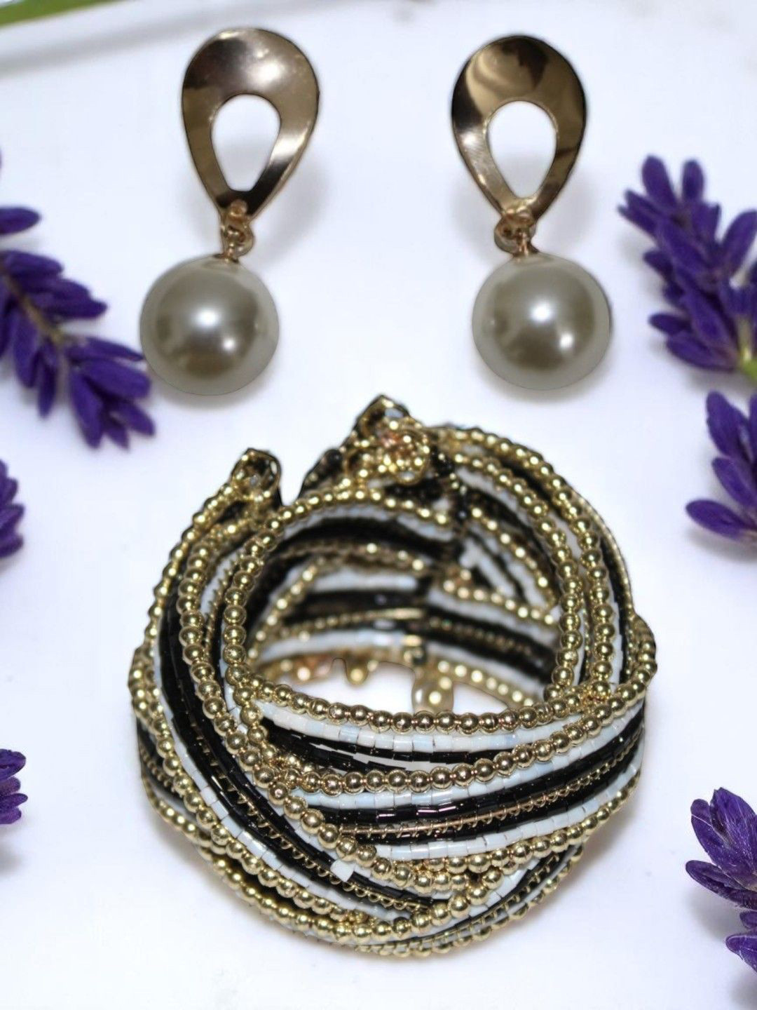 Jolly Faces Wraparound Beaded Jewellery