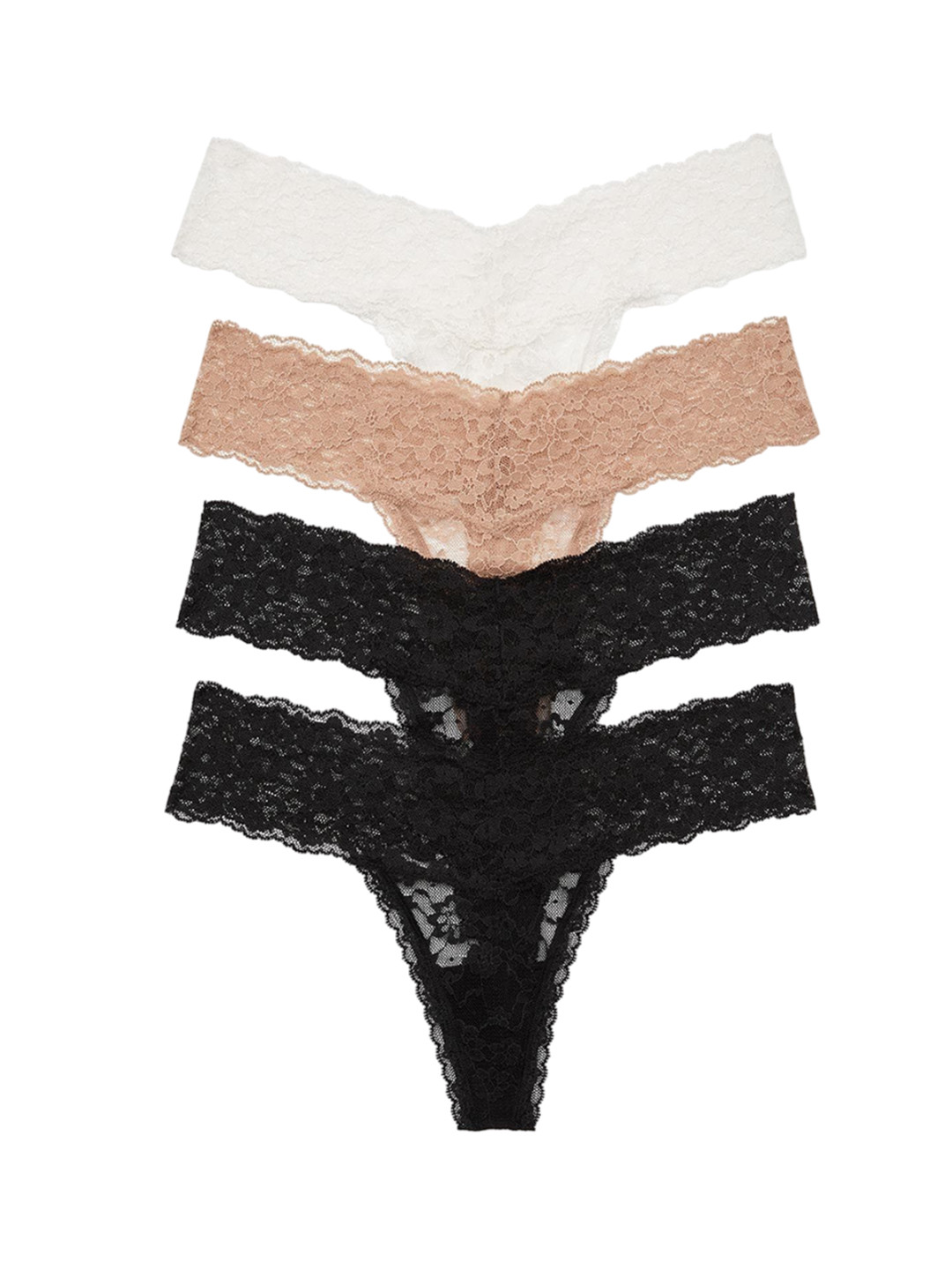 Victoria's Secret Pack Of 5 Assorted Thong Briefs 1124476269SO