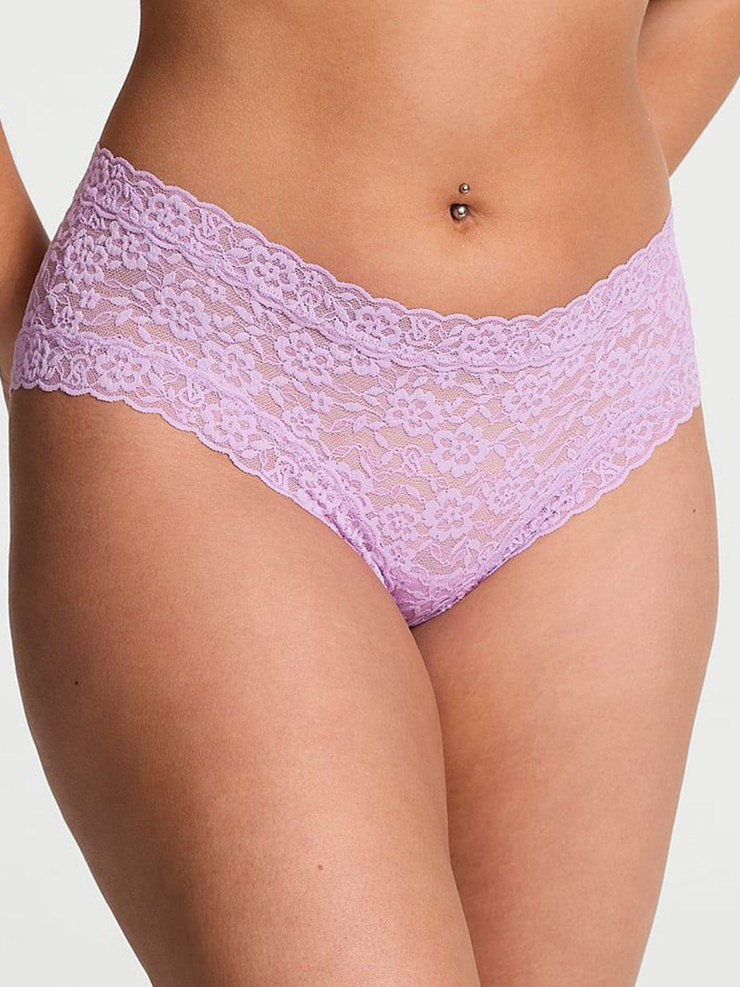 Victoria's Secret The Lacie Lace Strappy-Back Cheeky Panty 1126542204P5