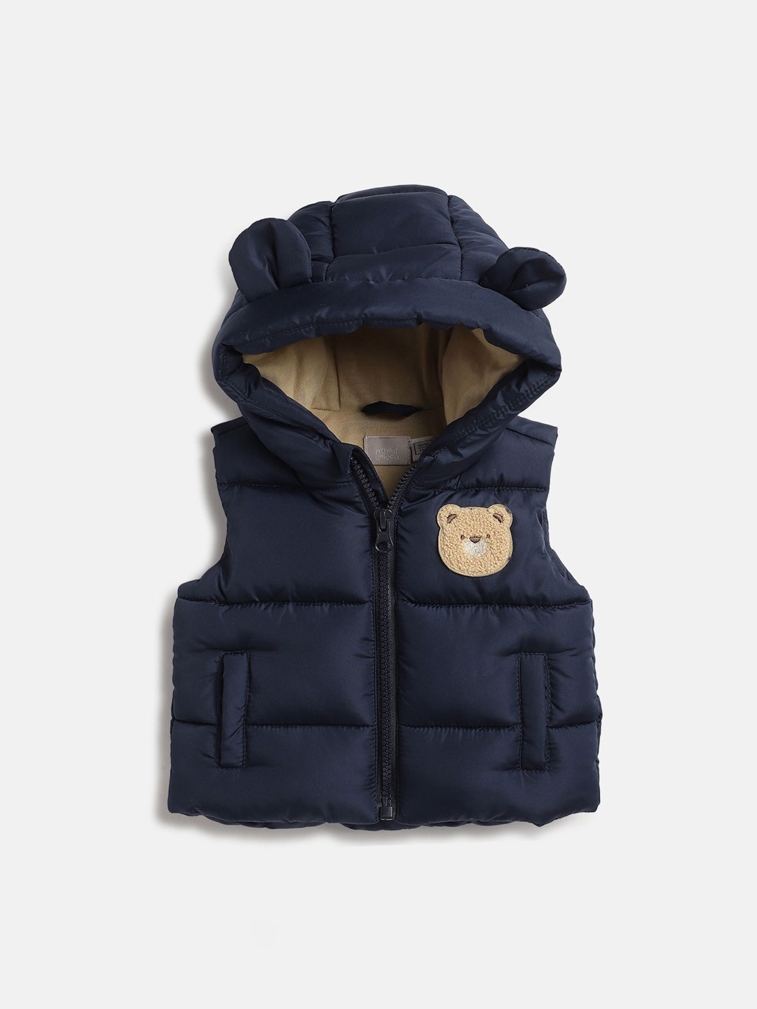Chicco Boys Hooded Animal Water Resistant Casual Gilet