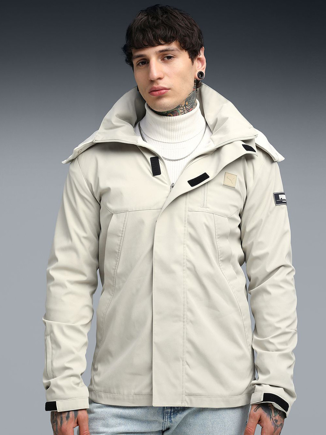 Puma Men Wardrobe Essentials Hooded Jacket