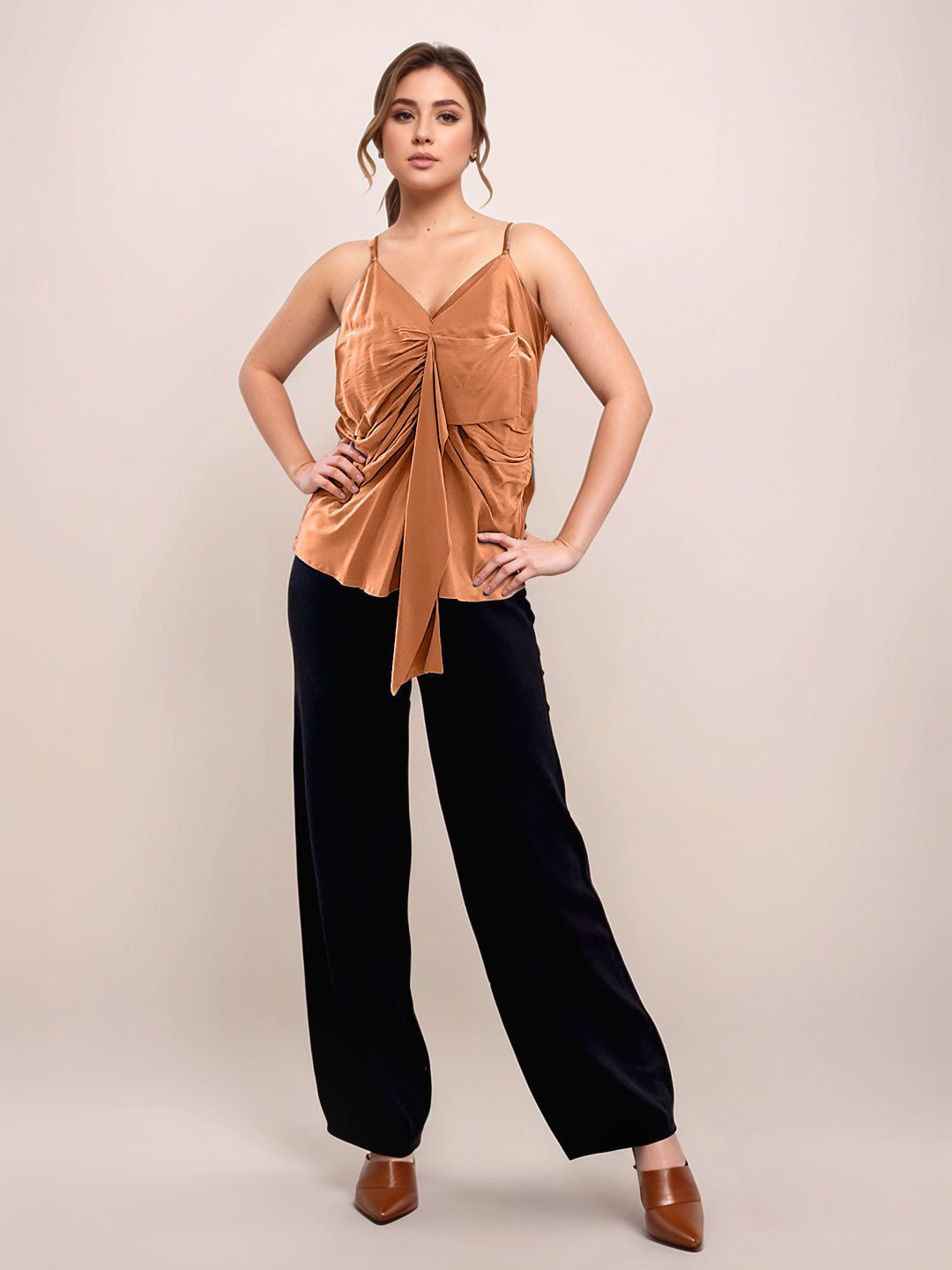 Zink London Wopmen Shoulder Straps Regular Top
