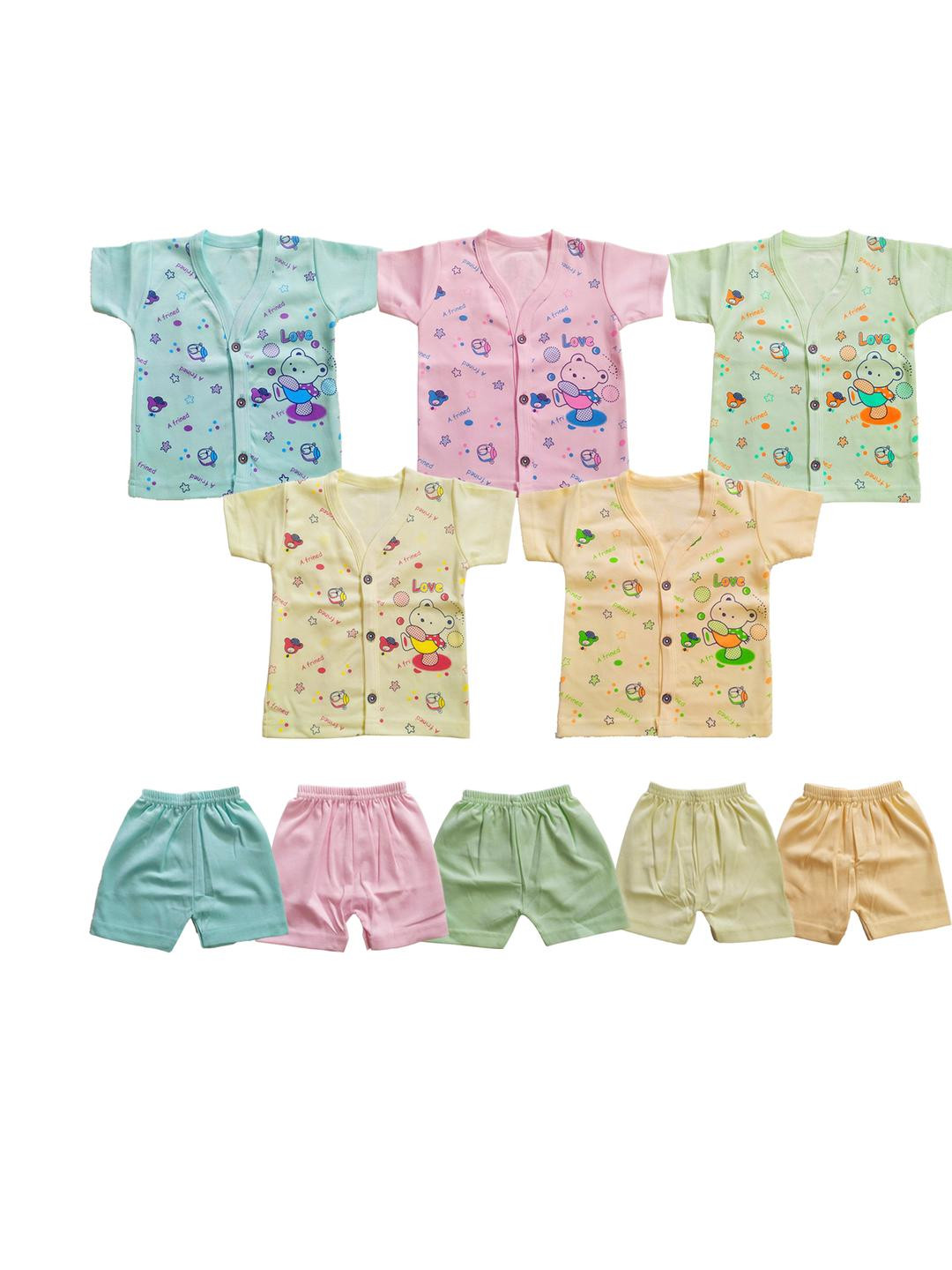 ARYA Kids Printed Shirt with Shorts