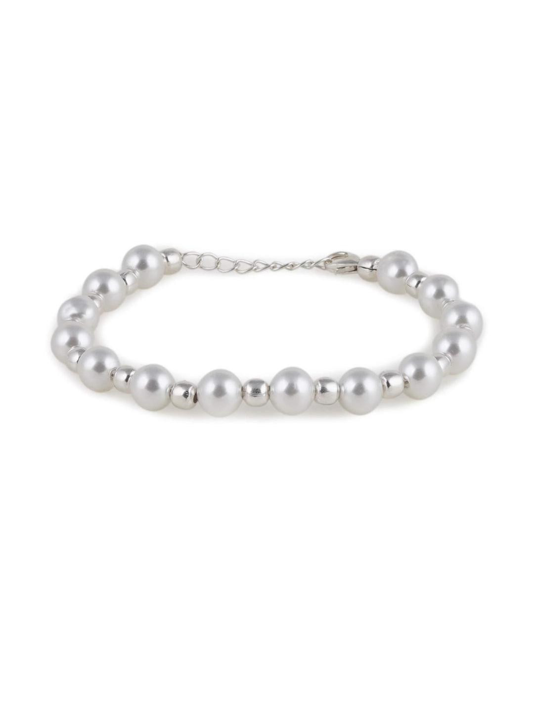 APUNKA D FASHION White Metal Bracelet
