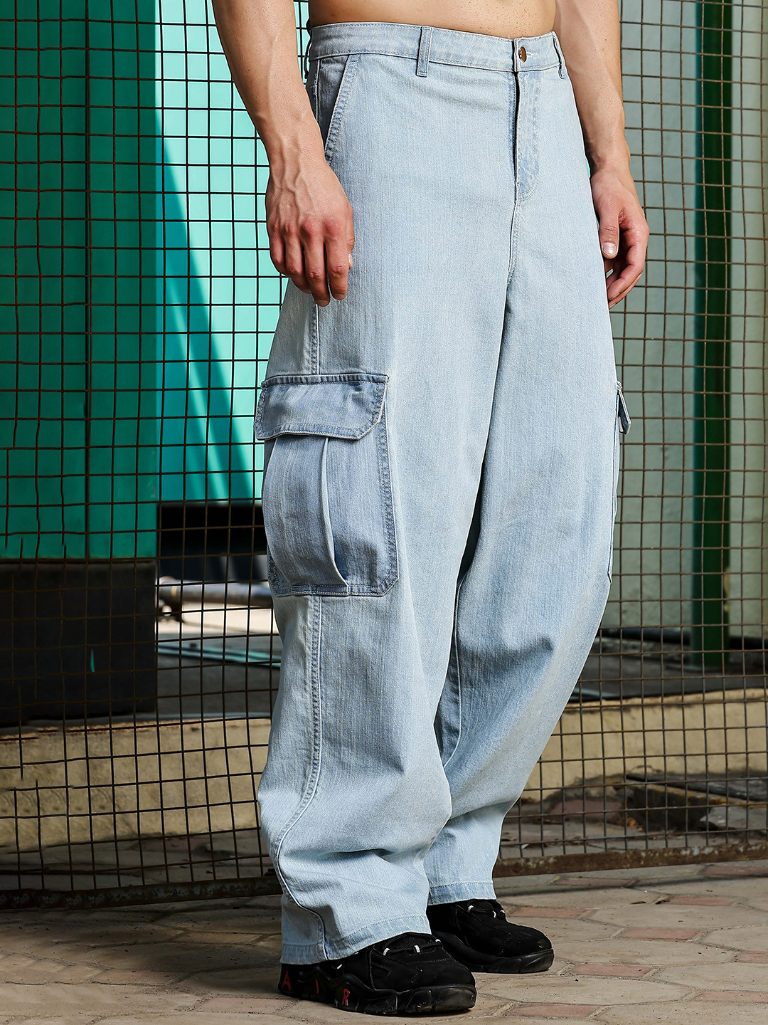 House of Koala Unisex Original Mid-Rise Clean Look Baggy Jeans