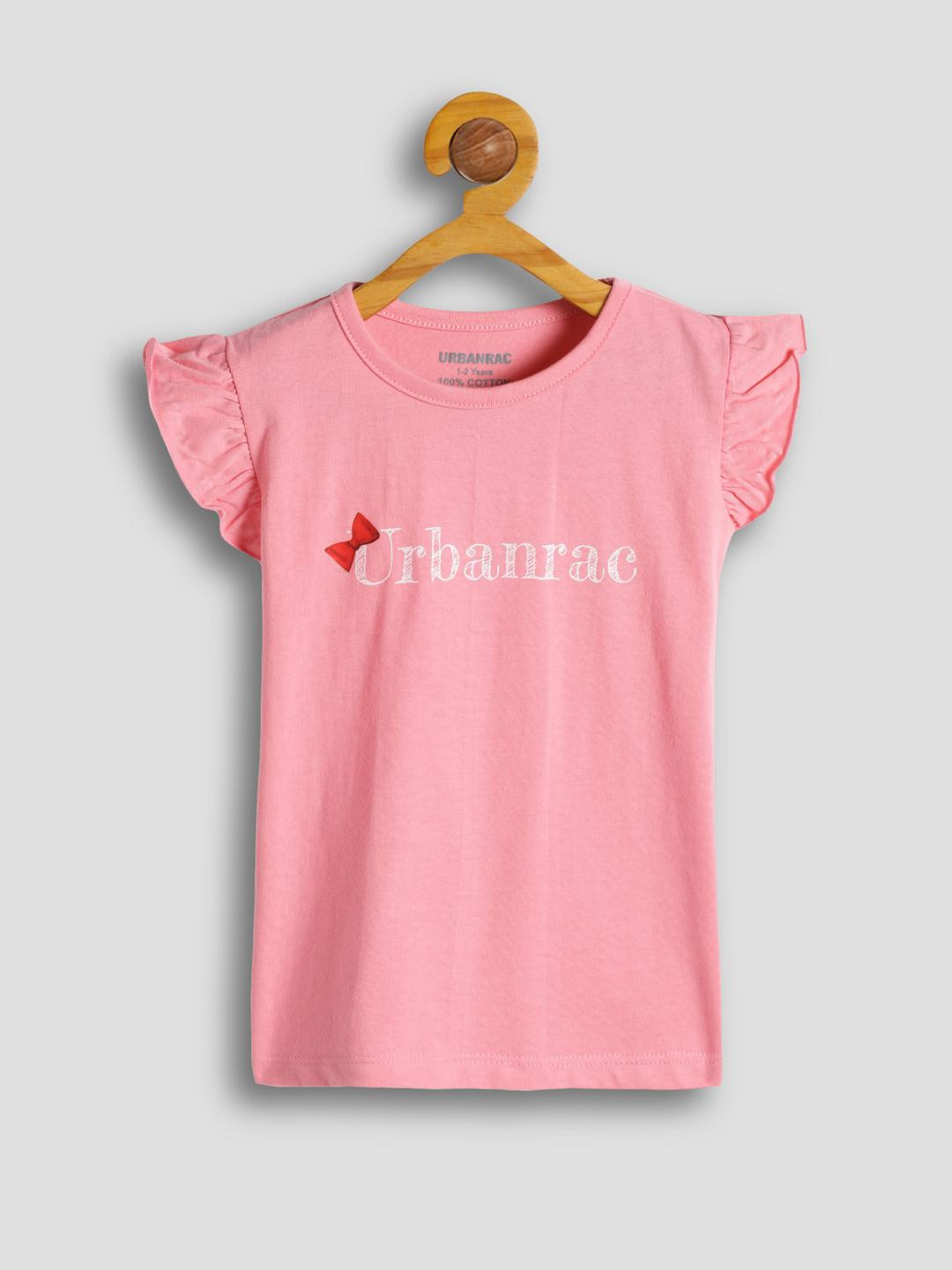 Urbanrac Girls Maroon Tshirts