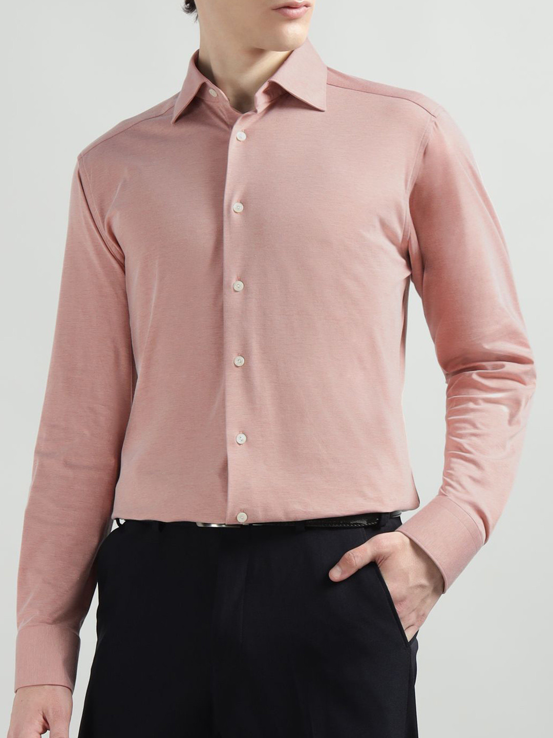Eton Spread Collar Long Sleeves Shirt