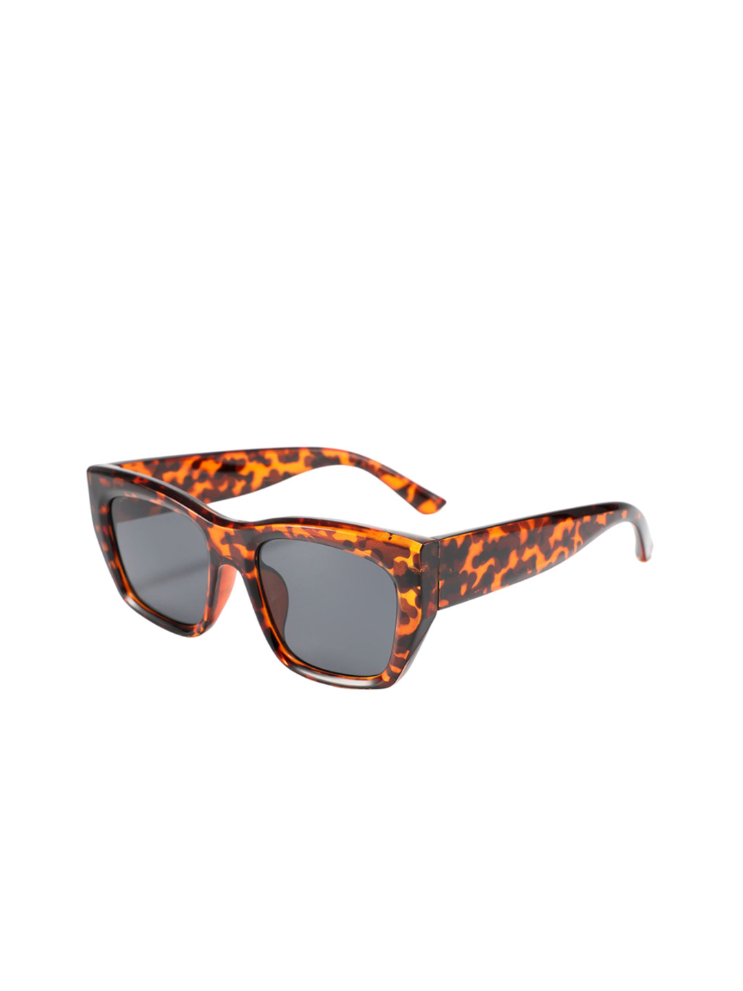 EYENAKS Unisex Cateye with UV Protected Sunglasses 2309_CHEETAH-