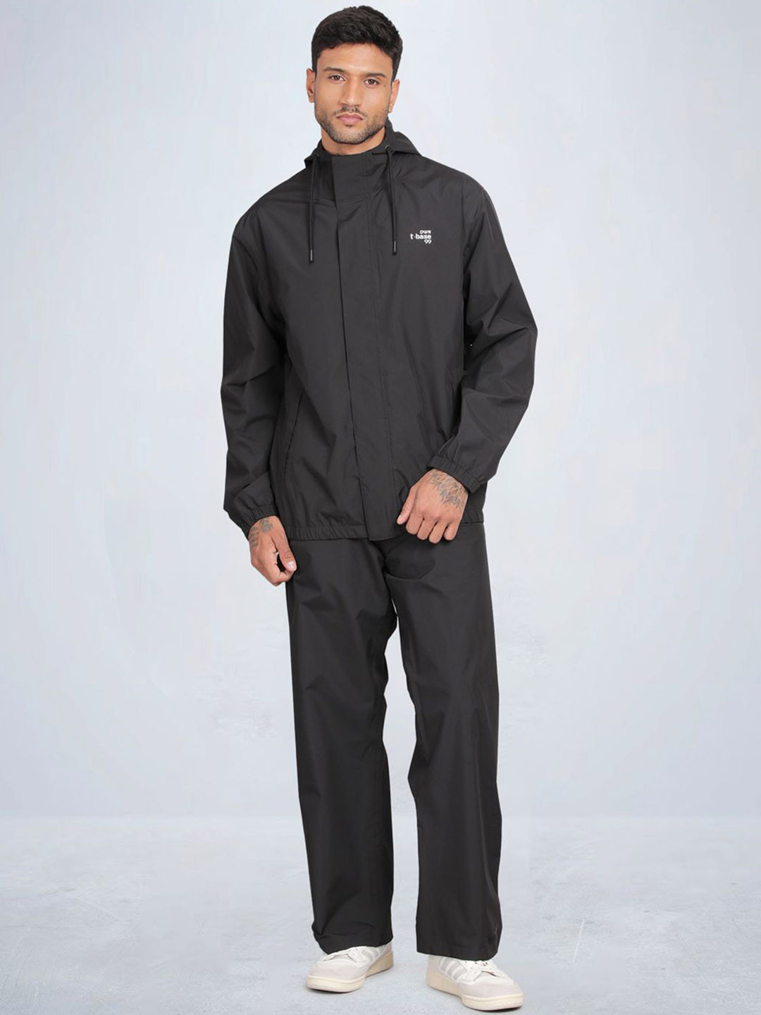 t-base Hooded Waterproof Rain Jacket
