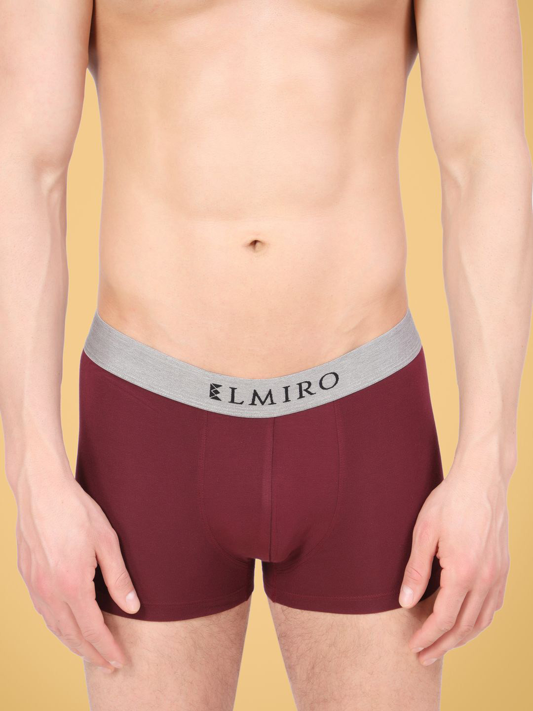 elmiro Mid Rise Intimo-Tech Antimicrobial Trunk LGTR_BURG_M