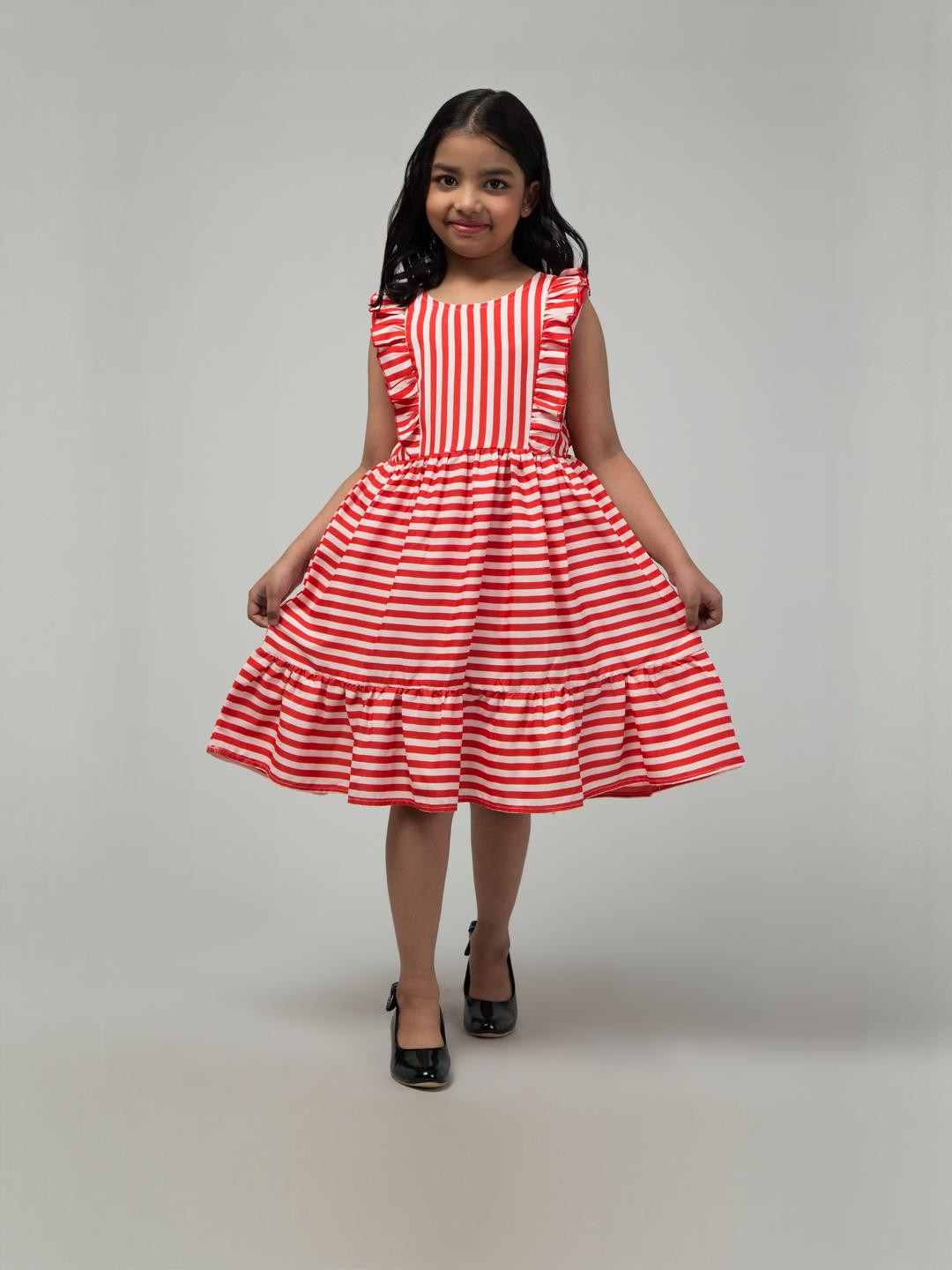 MAMATHINK Red Polyester Dresses