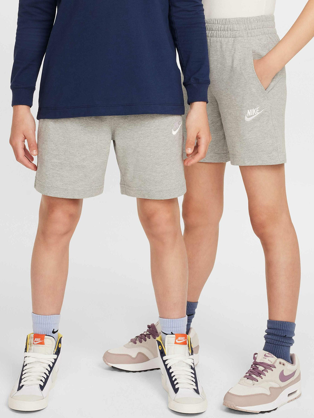 Nike Sportswear Club Kids Mid Rise Relexed Fit Sports Shorts