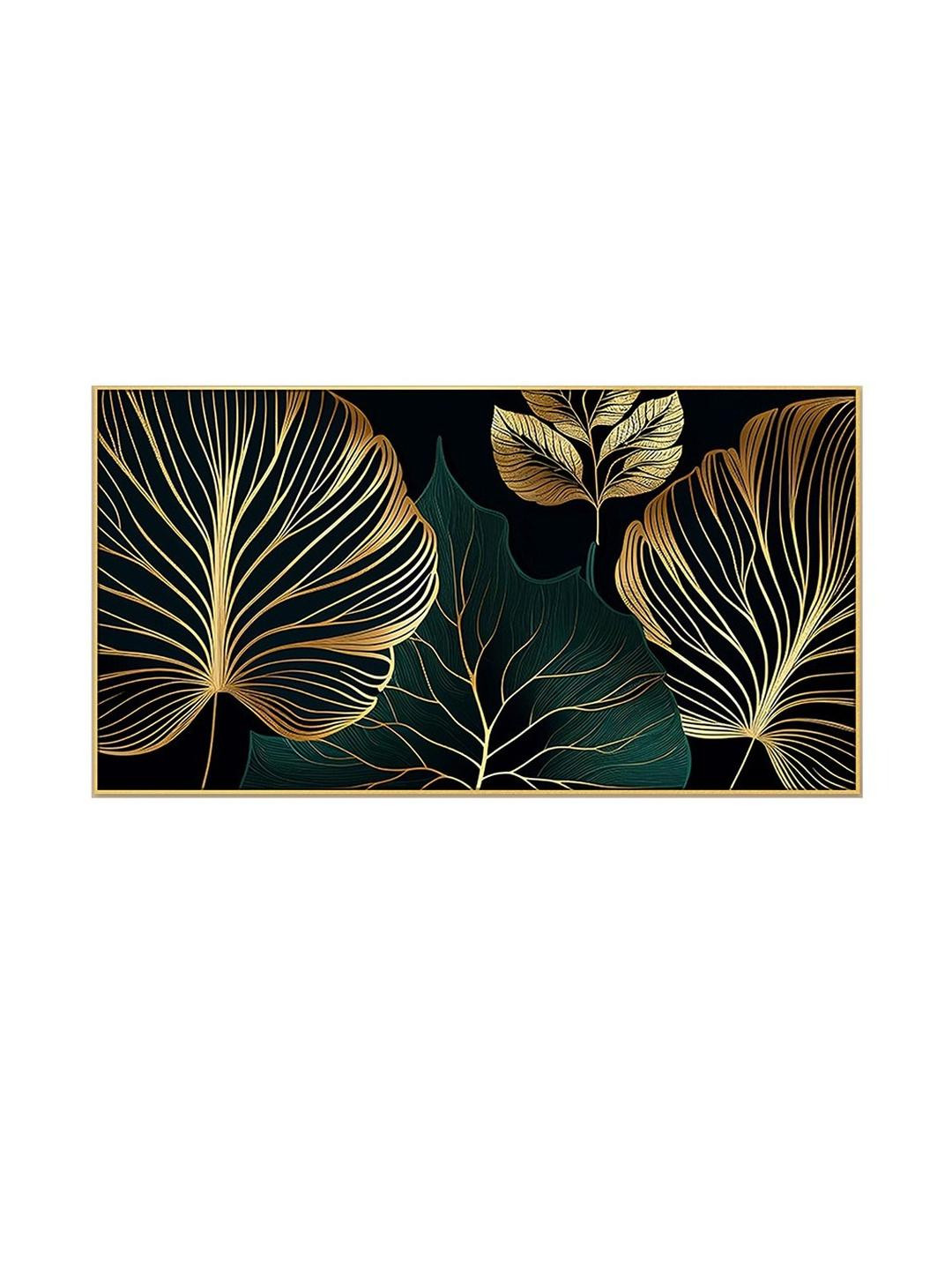 DEKORSTATION Gold Canvas Wall Art