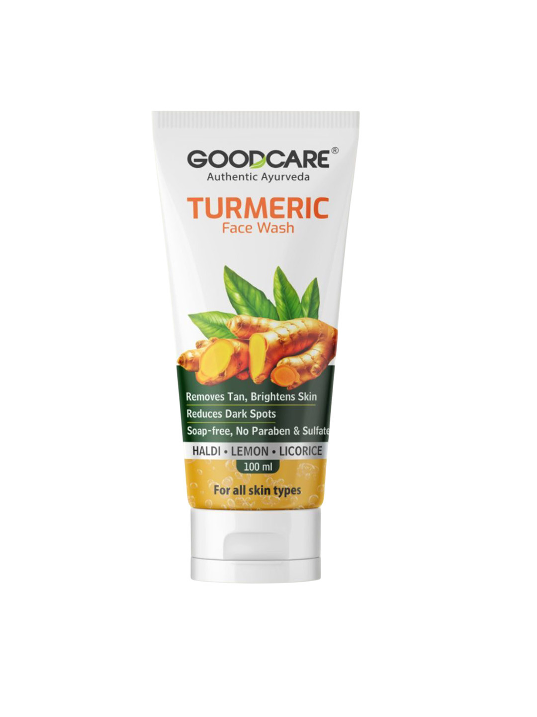 GOODCARE Turmeric Facewash With Haldi & Lemon - 100 ml