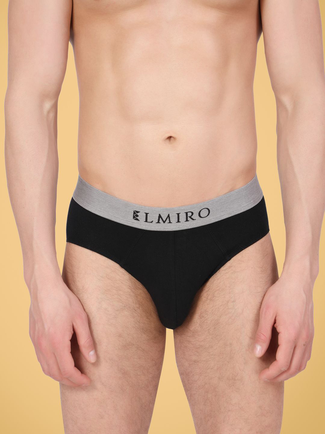 elmiro Anti Microbial Basic Briefs LGBR_BLACK_M