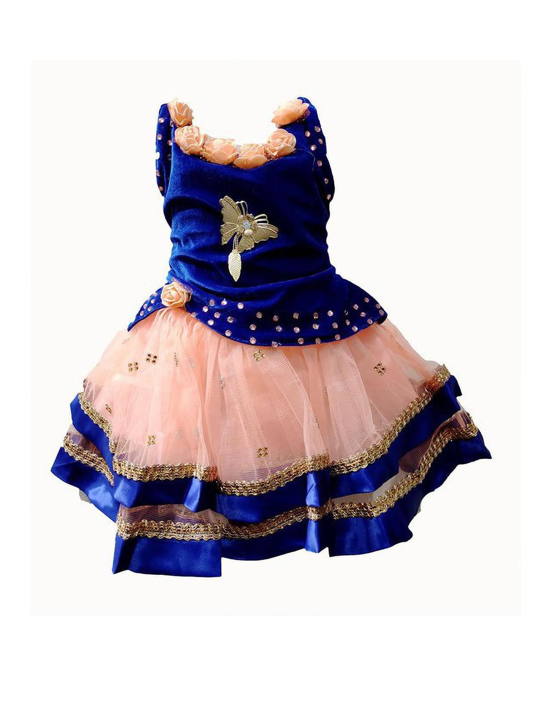 STUMBLE FASHION Blue Nylon Dresses