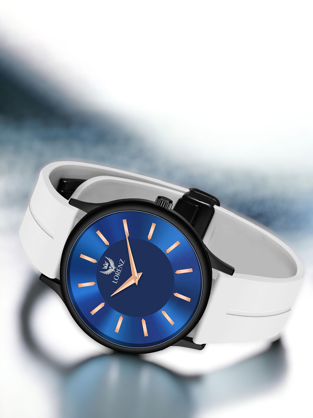 LORENZ Men Magnetic Lock Strap Analogue Watch MK-4076R