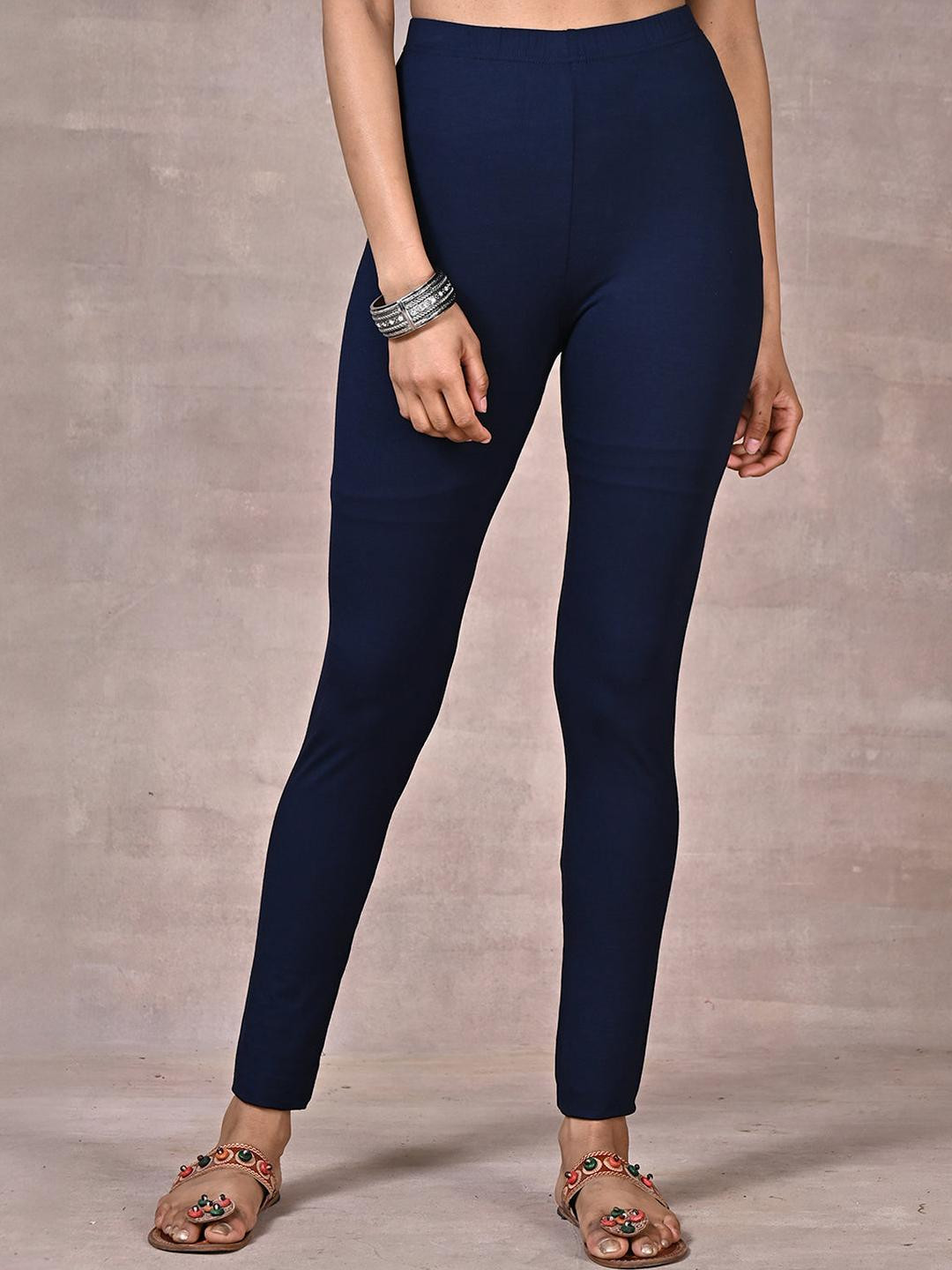 Lakshita Women Navy Blue Leggings