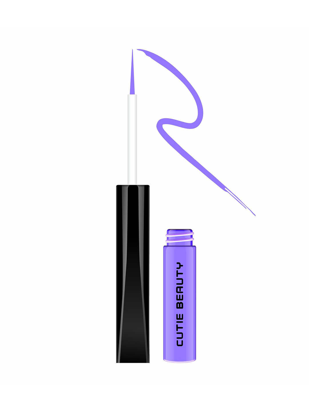CUTIE BEAUTY Neon Colorful Waterproof Liquid Eyeliner 5 ml - Neon Purple 11