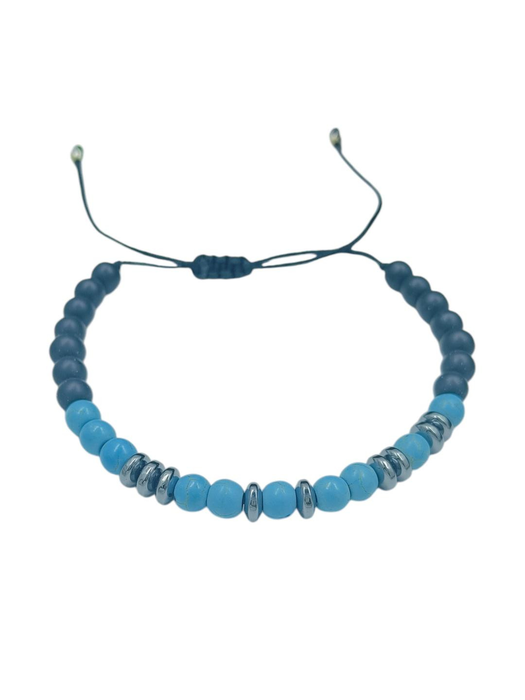 APUNKA D FASHION Blue Brass Bracelet