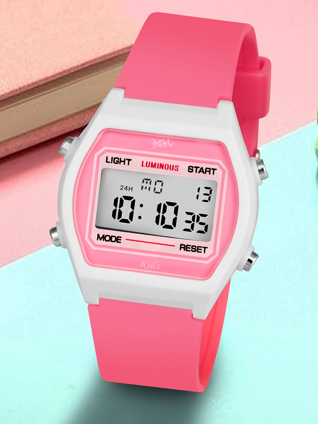 Kool Kidz Kids Rectangular Dial Digital Watch Kool Kidz Unisex Digital Watch KK 245 DPK
