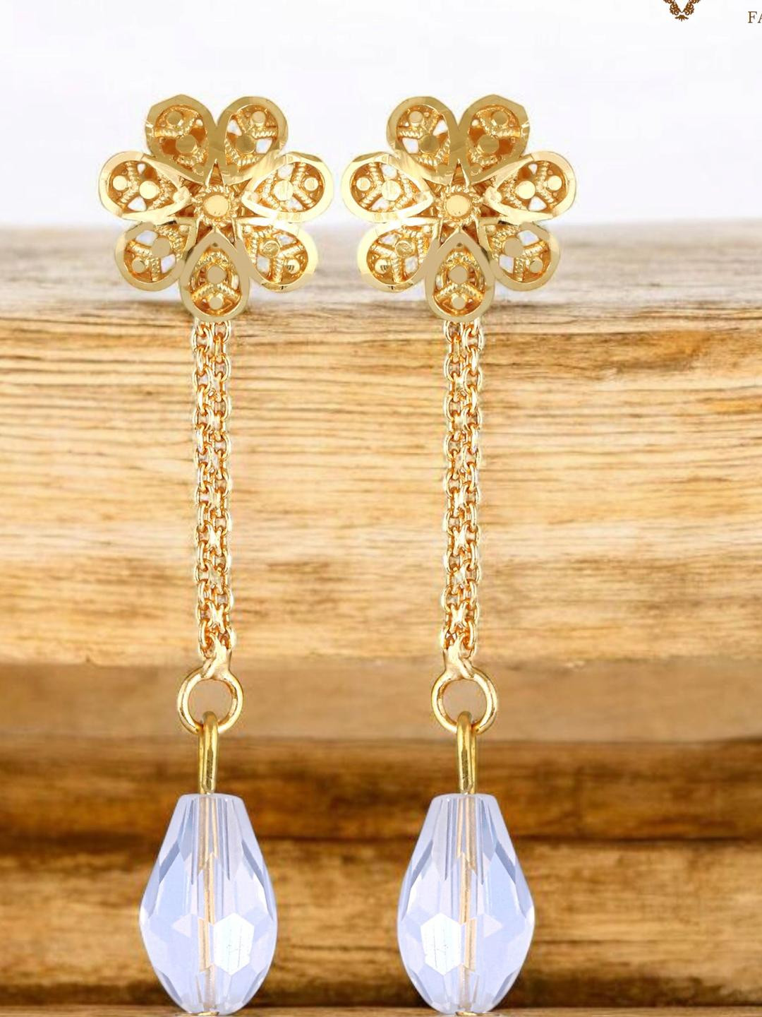 VIVASTRI Gold-Toned Alloy Earrings