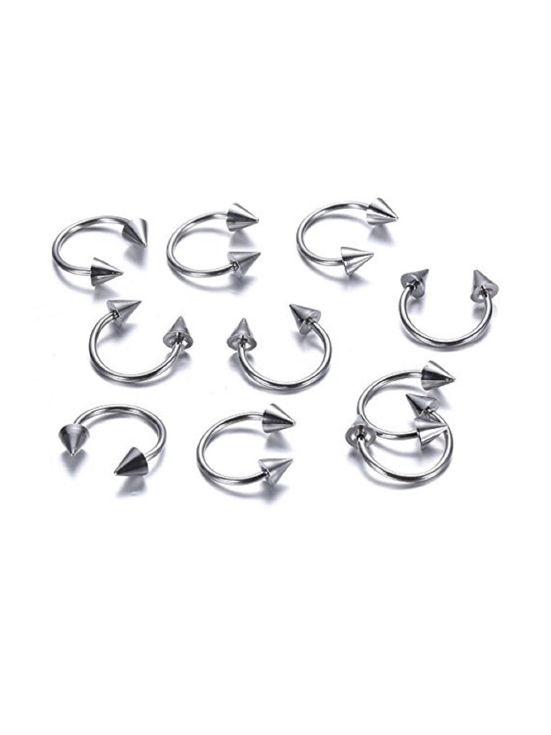 MEHAK CREATION Bronze German Silver Earrings