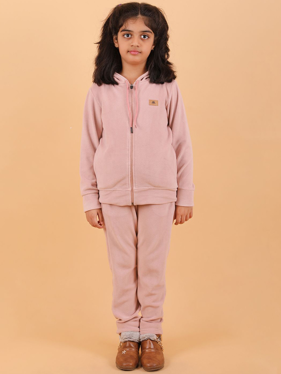 CALYX CLOTHING Girls Hooded Sweatshirt With Trousers