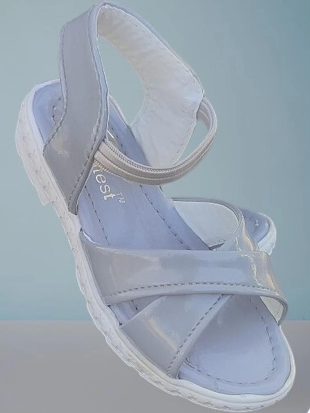 NEW LATEST Grey Leather Sandals