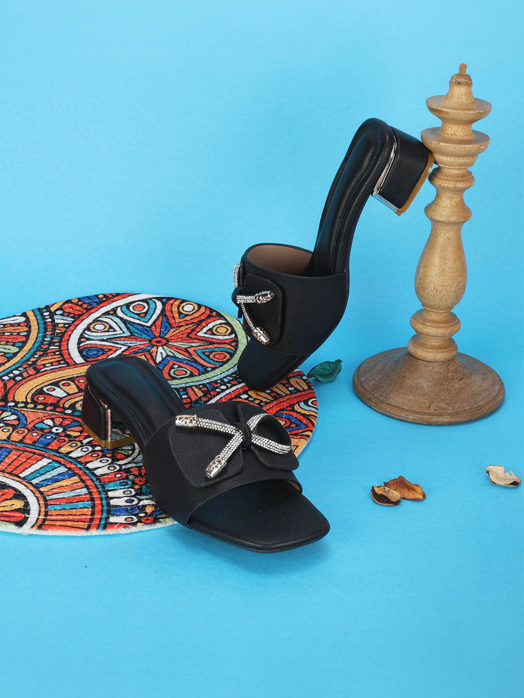 Ishransh Trendy Women Block Pumps Heels