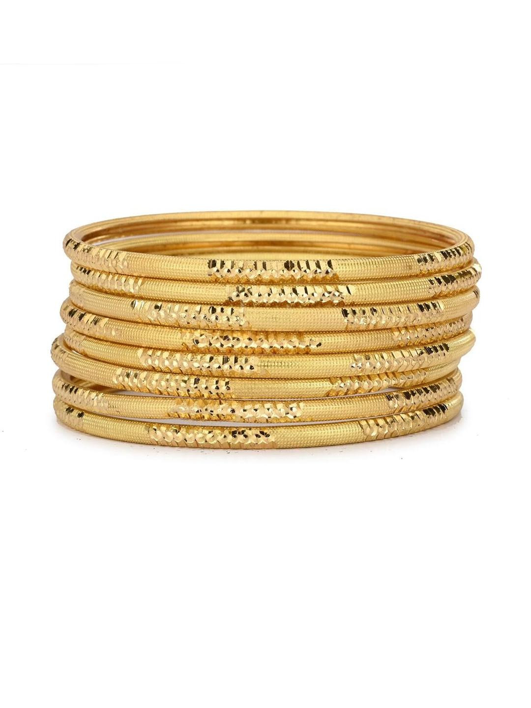 SOMIL Gold Brass Bangle