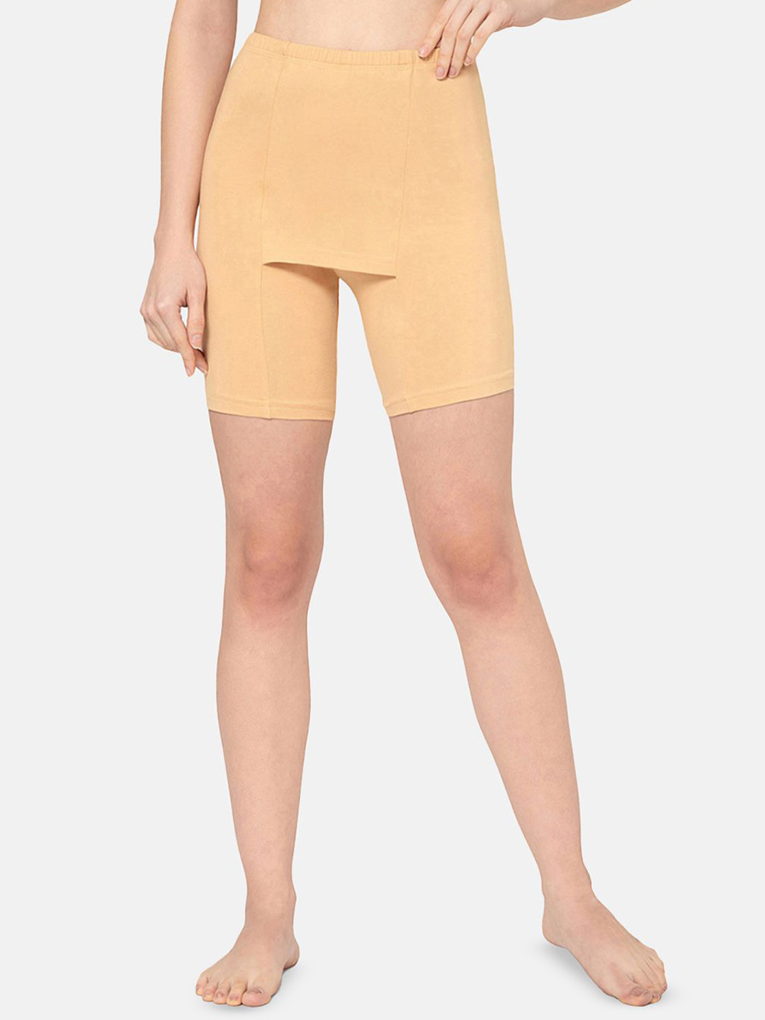 intimacy LINGERIE Women Skinny Fit Mid-Rise Double Layer Shorts