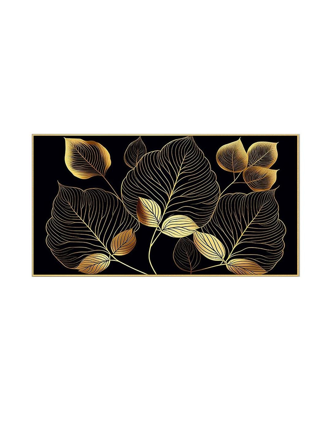 DEKORSTATION Gold Canvas Wall Art