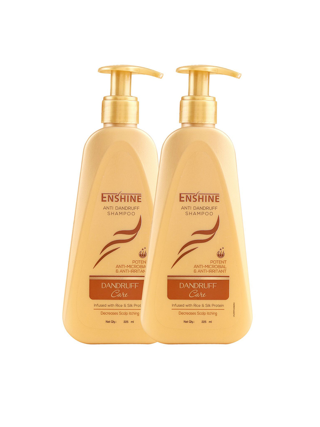 ENSHINE Set Of 2 Anti-Dandruff Shampoo - 225 ml Each