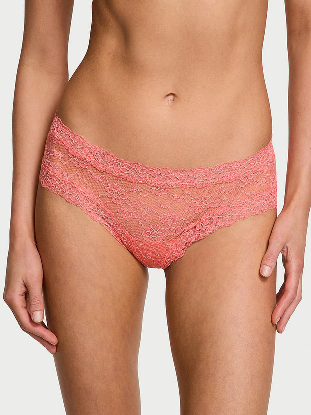 Victoria's Secret Lacie Posey Lace Cheeky Basic Briefs 1124615718W8
