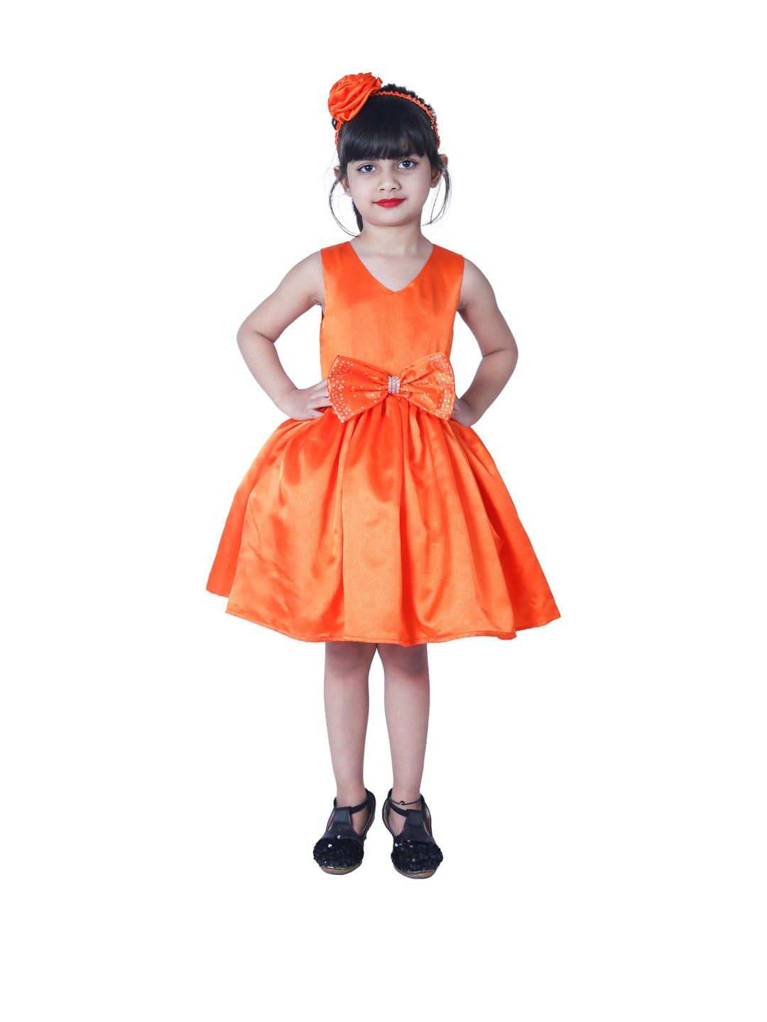 Shahina Fashion Girls Satin Wedding Dress