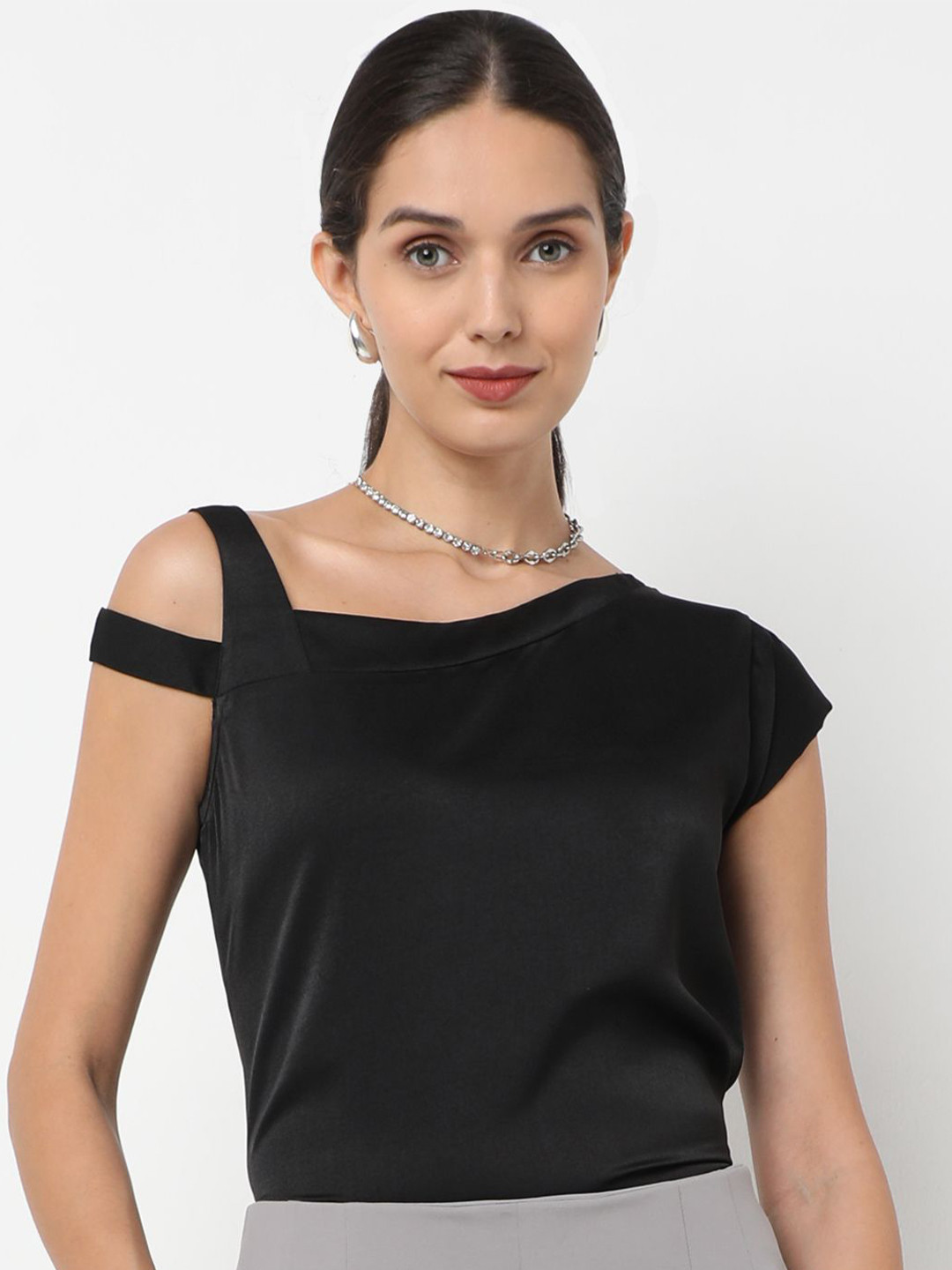 NOT SO PINK Women One Shoulder Top