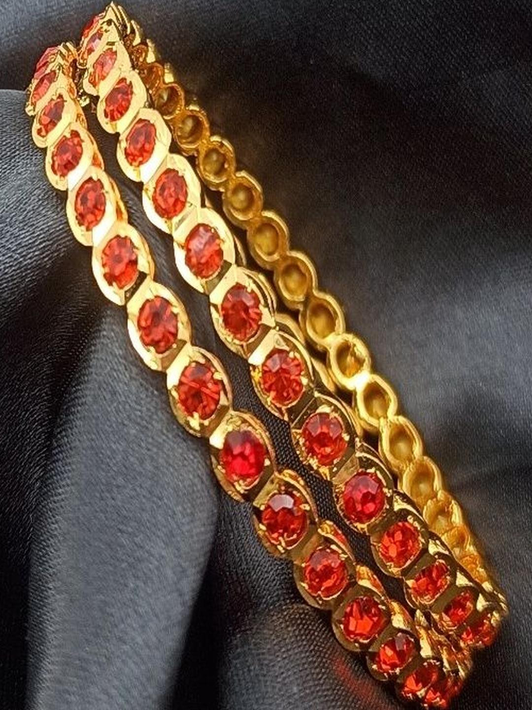 PRS GOLD COVERING Orange Copper Bangle