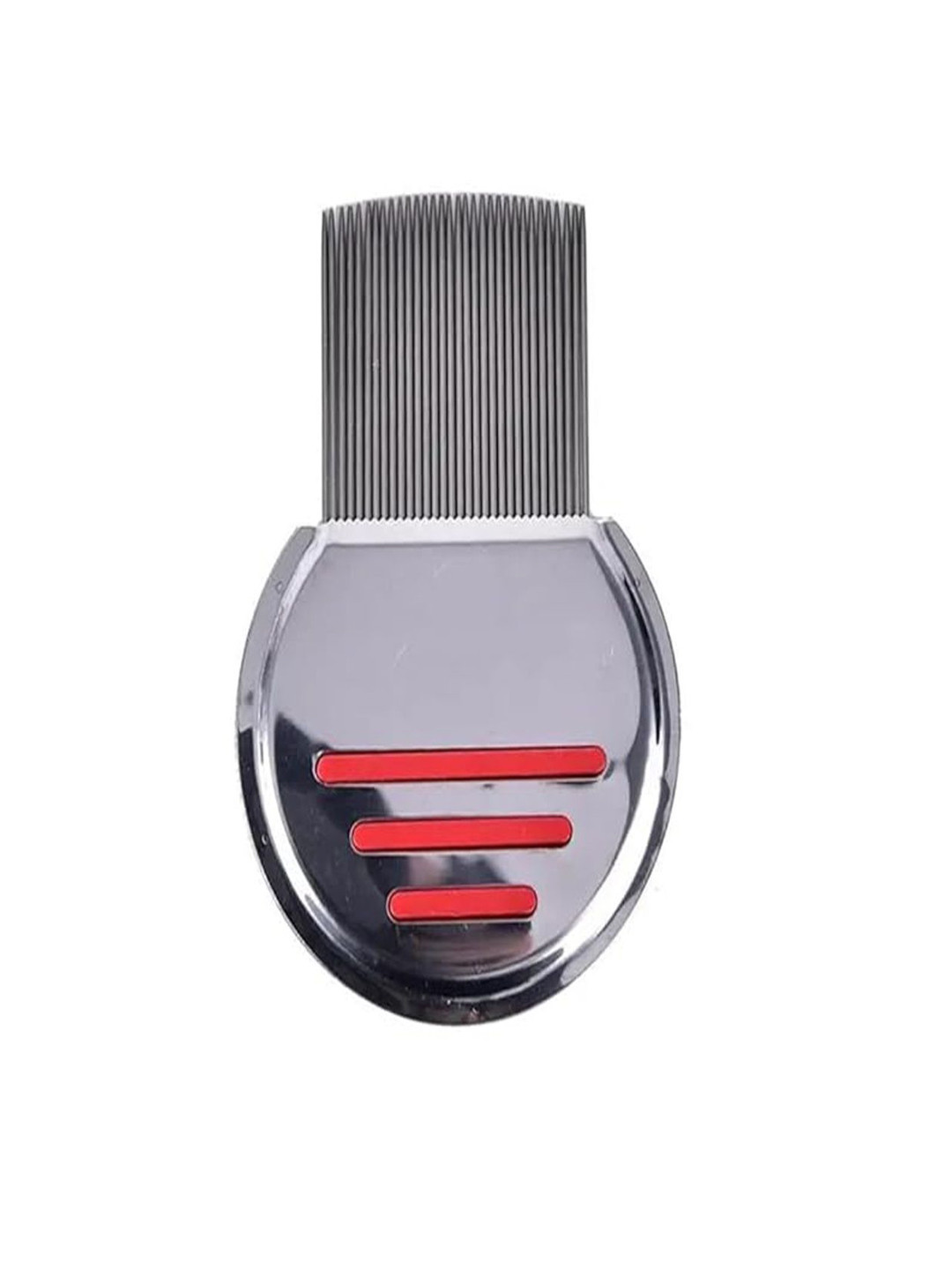 Butch Stainless Steel Hair Brush & Comb - Grey