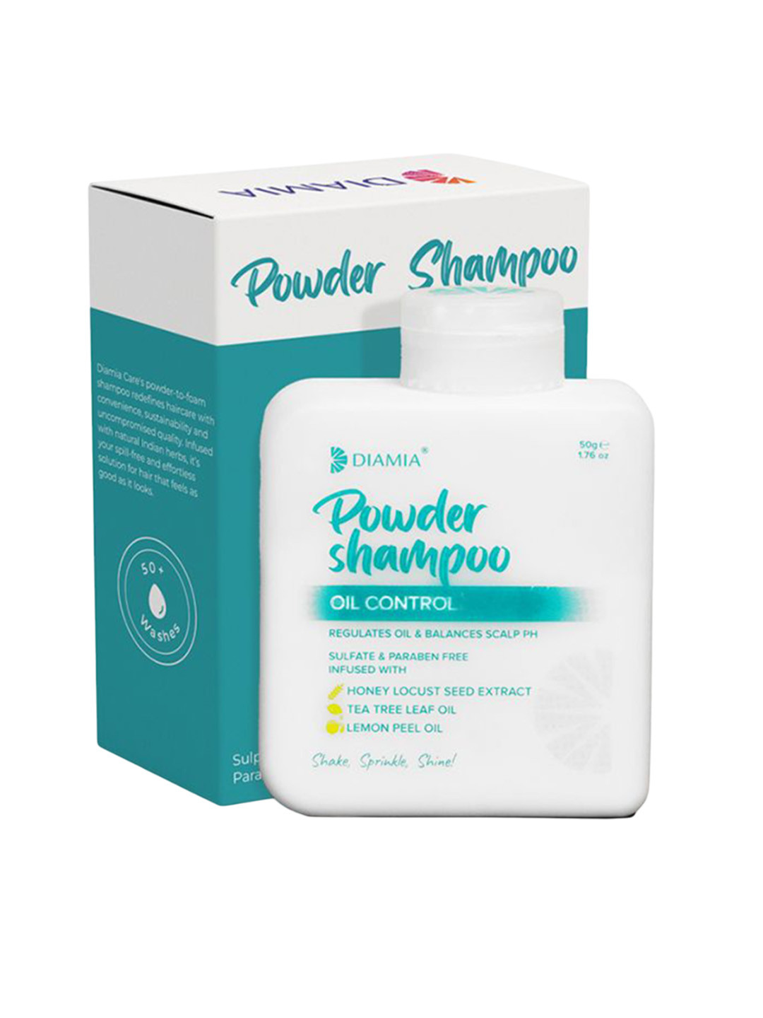 DIAMIA Oil Control Powder Shampoo With Lemon Peel Oil - 50 g
