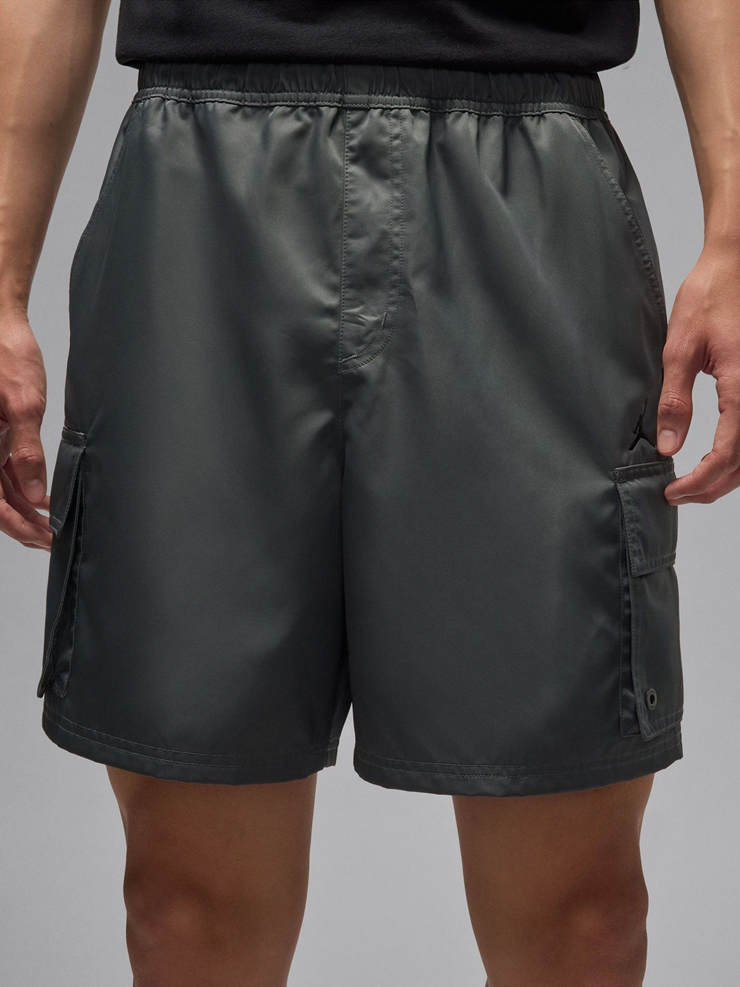 Nike Men's Jordan Brooklyn Men Regular Fit Mid-Rise Cargo Style Sports Shorts