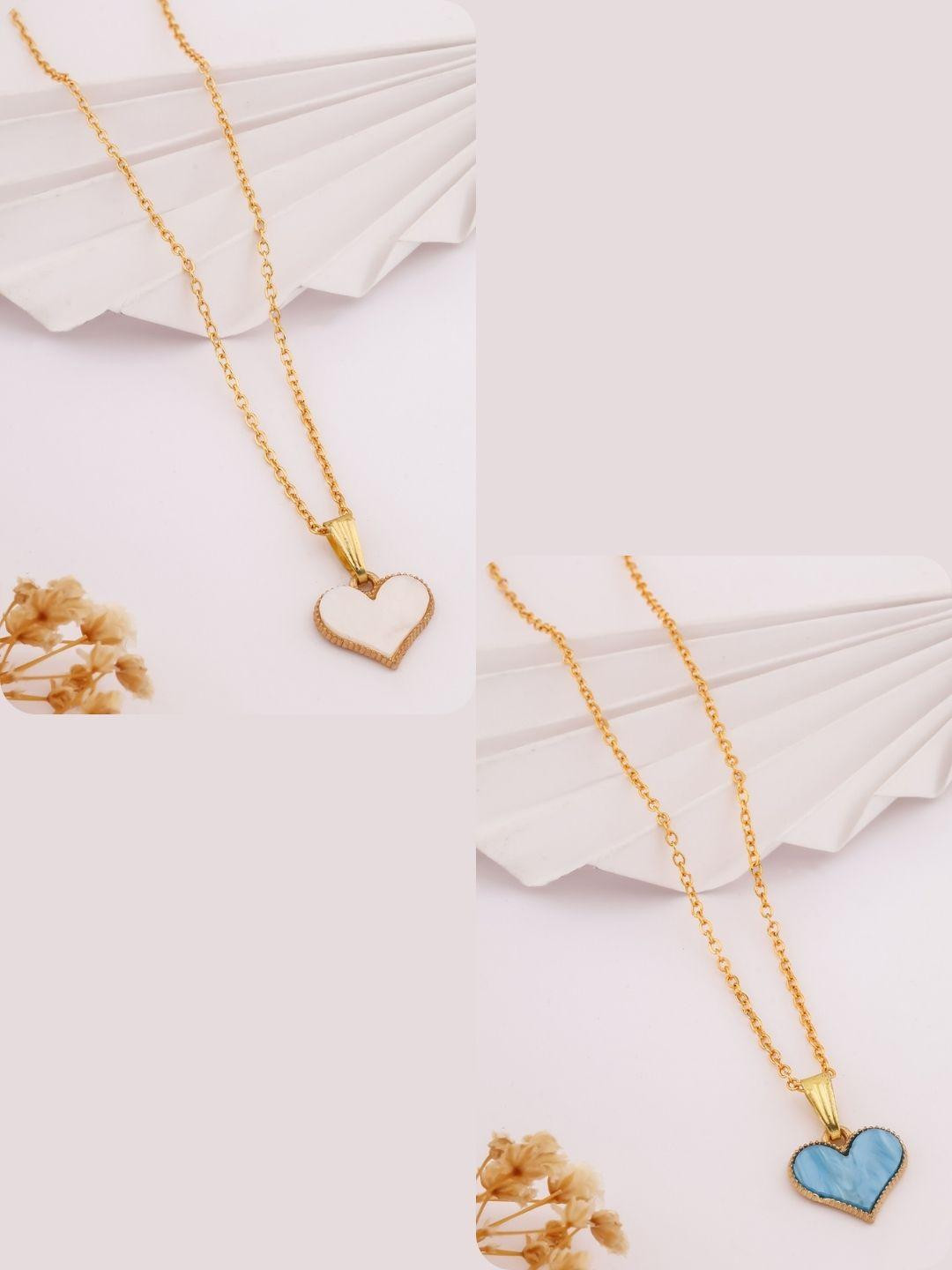 DressBerry White Stainless Steel Necklace