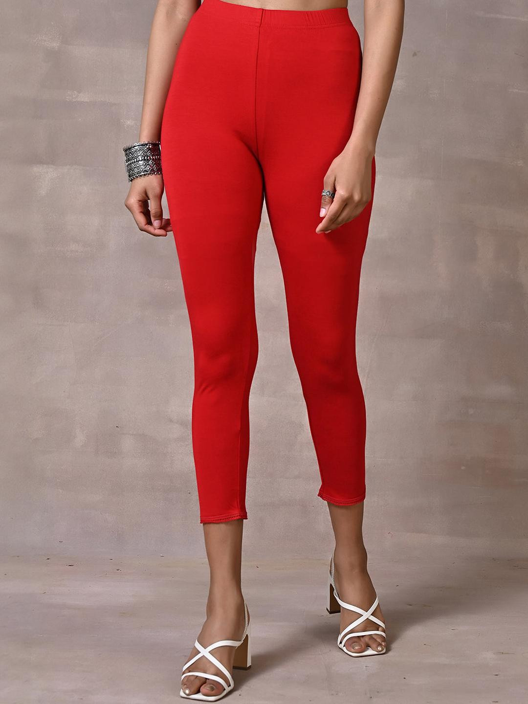 Lakshita Women Red Leggings