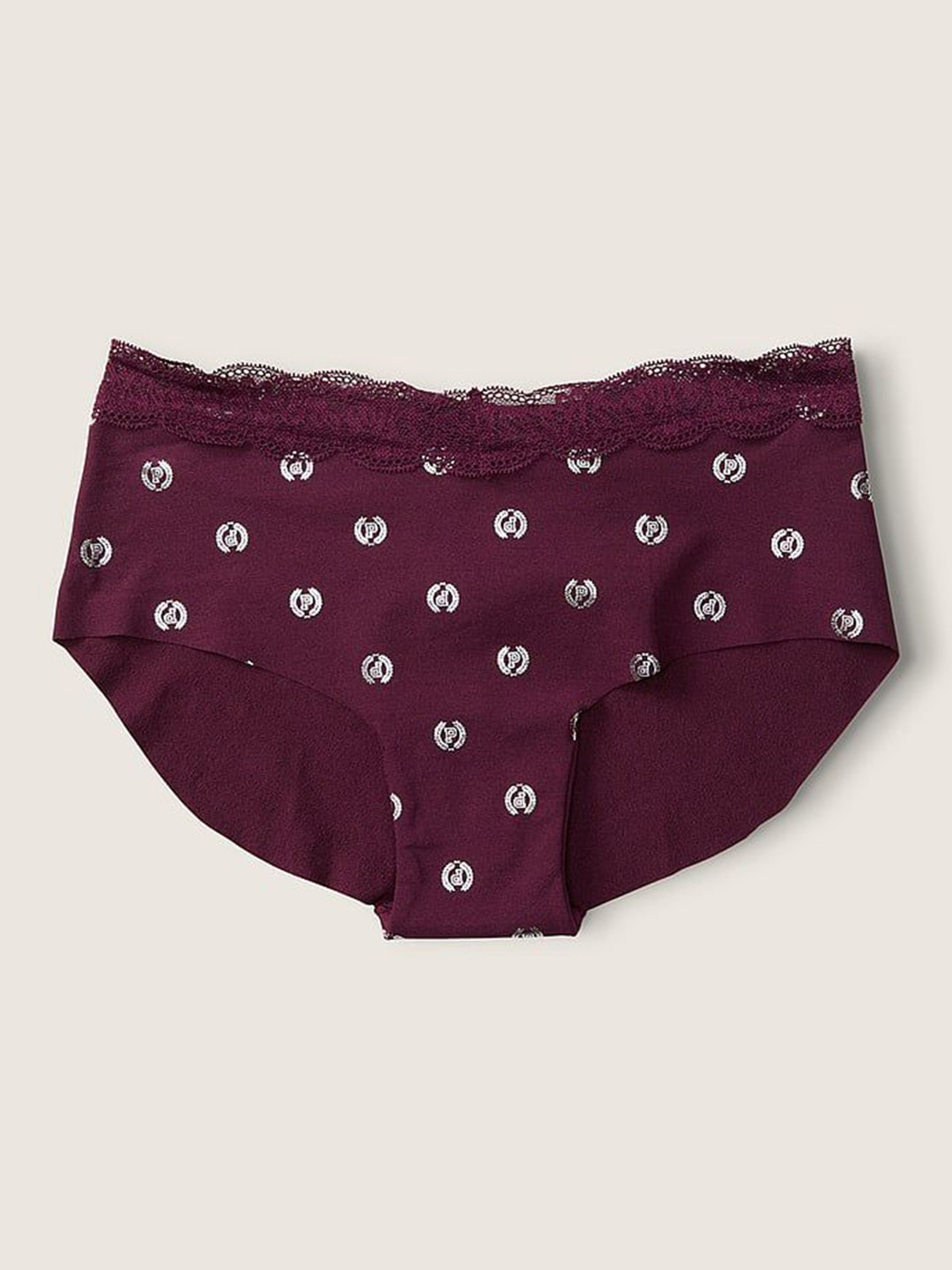 Victoria's Secret PINK Printed  No-Show Hipster Panty 112190645YI6