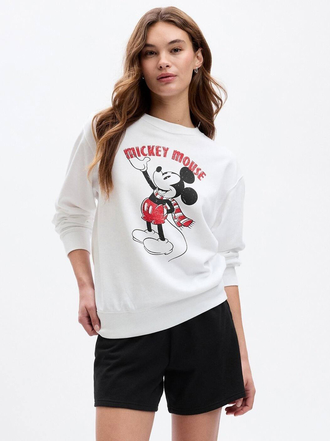 GAP Disney Mickey Mouse Print Sweatshirt