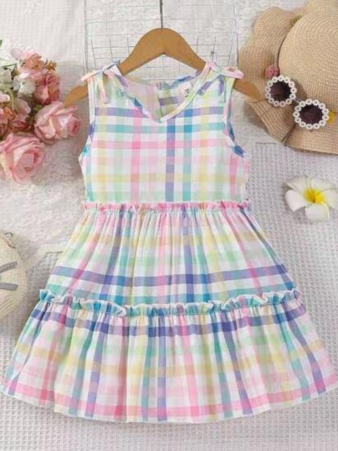 FLANZE Multi Viscose Rayon Dresses