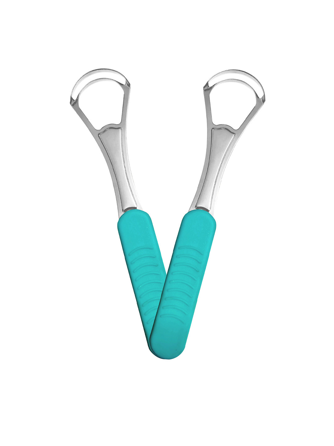 Nurpi Set Of 2 Spoon Shape With Handle Tongue Scraper