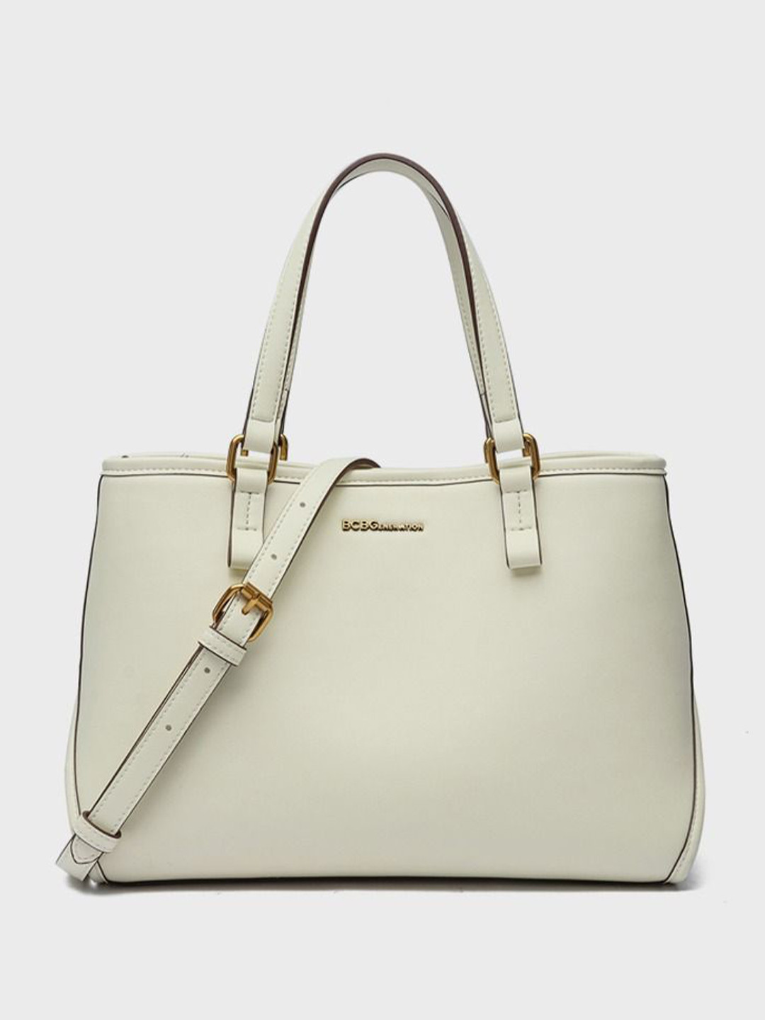 BCBG Structured Satchel Handbag