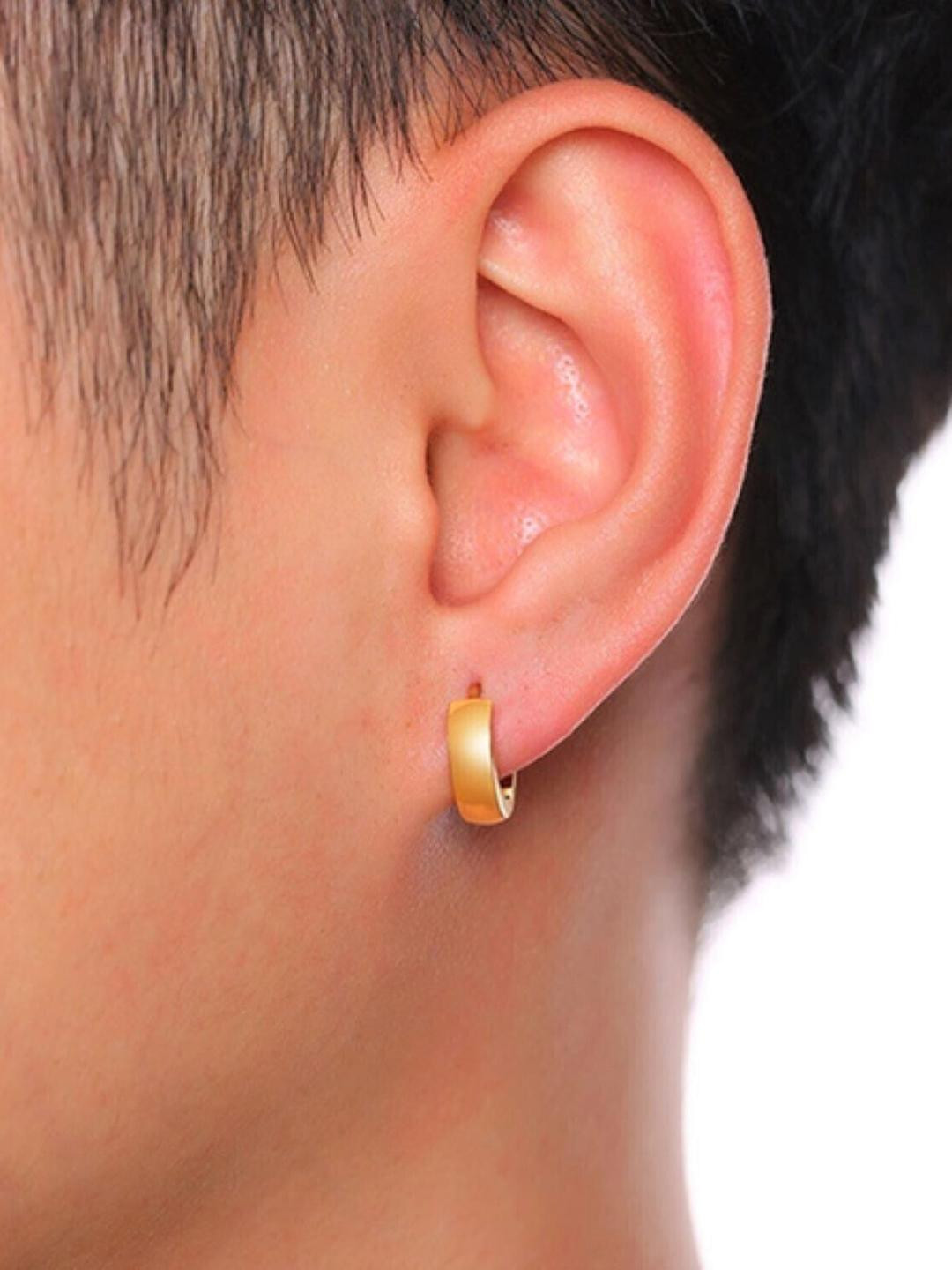 MEHAK CREATION Gold-Toned Copper Earrings