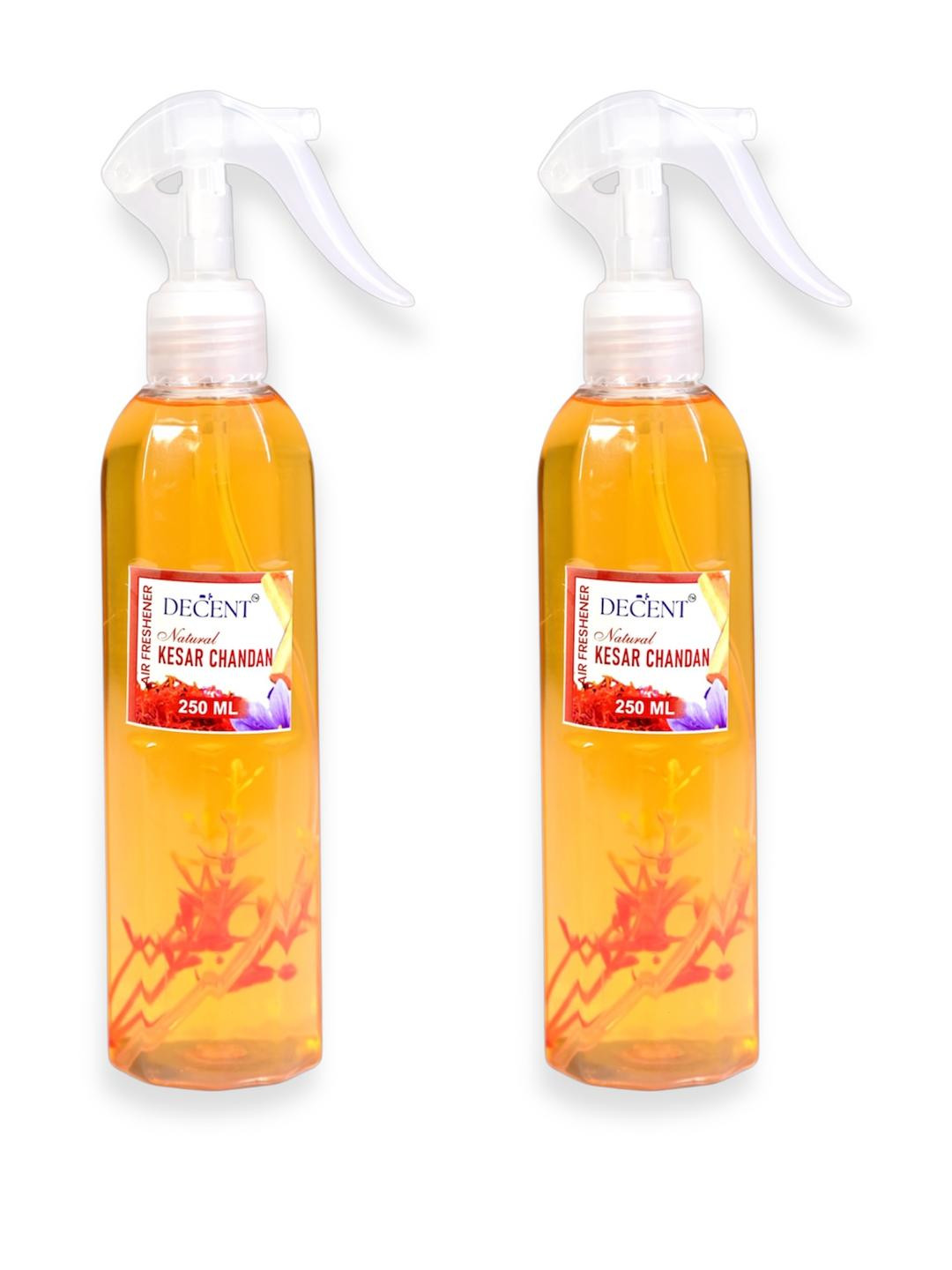 Decent Set Of 2 Kesar Chandan Air Freshener Spray  250ML Each